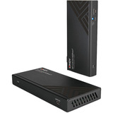 Lindy Extensor KVM Cat.6 150m, Extensión DisplayPort negro