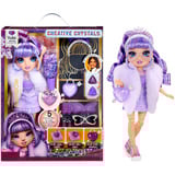 MGA Entertainment Rainbow High Creative Crystals Fashion Doll- Violet, Muñecos Rainbow High Creative Crystals Fashion Doll- Violet, Muñeca fashion, Femenino, 8 año(s), 280 mm, Multicolor