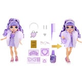 MGA Entertainment Rainbow High Creative Crystals Fashion Doll- Violet, Muñecos Rainbow High Creative Crystals Fashion Doll- Violet, Muñeca fashion, Femenino, 8 año(s), 280 mm, Multicolor