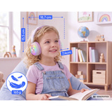 Medion Life HE-1 Kids Auriculares Bluetooth para niños rosa neón