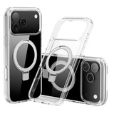Nevox StyleShell SHOCKFlex con función de soporte, Funda para teléfono móvil transparente