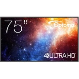 Optoma N3751K, Pantalla de gran formato negro