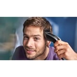 Philips 5000 series Hairclipper series 5000 HC5630/15 Cortapelos lavable, Cortador de pelo plateado/Negro, Negro, Plata, 0,5 mm, 2,8 cm, 4,1 cm, Acero inoxidable, Batería