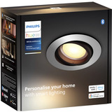 Philips Hue White Ambiance Milliskin foco empotrable, Luz de LED plateado