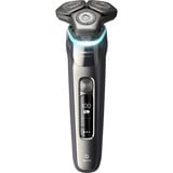 Philips SHAVER Series 9000 S9974/55 Afeitadora eléctrica Wet & Dry con SkinIQ, Máquina de afeitar gris cuarzo, Máquina de afeitar de rotación, Cromo, Dual SteelPrecision blades, GroomTribe, SH91, 2 año(s)