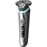 Philips SHAVER Series 9000 S9974/55 Afeitadora eléctrica Wet & Dry con SkinIQ, Máquina de afeitar gris cuarzo, Máquina de afeitar de rotación, Cromo, Dual SteelPrecision blades, GroomTribe, SH91, 2 año(s)