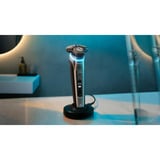 Philips SHAVER Series 9000 S9974/55 Afeitadora eléctrica Wet & Dry con SkinIQ, Máquina de afeitar gris cuarzo, Máquina de afeitar de rotación, Cromo, Dual SteelPrecision blades, GroomTribe, SH91, 2 año(s)