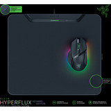 Razer HyperFlux V2 - Edición Hard, Almohadilla de ratón para juegos negro