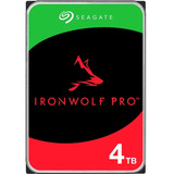 Seagate IronWolf Pro NAS 4 TB CMR Reacondicionado, Unidad de disco duro 