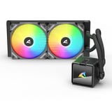 Sharkoon S50 ARGB, Refrigeración por agua negro