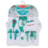 Spin Master Disfraz De Doctor, Juego de rol Disfraz, Niño, Unisex, Uniforme, Médico/a, Verde, Blanco