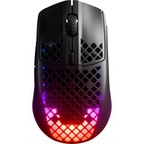 SteelSeries Aerox 3 Wireless ratón mano derecha RF inalámbrica + Bluetooth Óptico 18000 DPI, Ratones para gaming negro, mano derecha, Óptico, RF inalámbrica + Bluetooth, 18000 DPI, 1 ms, Negro