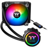 Thermaltake Water 3.0 120 ARGB Sync Procesador Sistema de refrigeración líquida todo en uno Negro, Refrigeración por agua negro, Sistema de refrigeración líquida todo en uno, 56,45 cfm, Negro