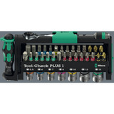 Wera 05049070001, Conjuntos de bits negro/Verde