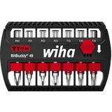 Wiha SB7946TY903, 42116, Conjuntos de bits negro/Rojo