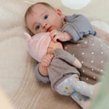 ZAPF Creation BABY born for babies Sweetie Mauve 30cm, Muñecos gris, Muñeca bebé, Unisex, 0 año(s), Niño/niña, 300 mm, Multicolor