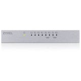 Zyxel GS-108BV5-EU0101F, Interruptor/Conmutador plateado