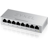 Zyxel GS-108BV5-EU0101F switch No administrado L2 Gigabit Ethernet (10/100/1000), Interruptor/Conmutador plateado, No administrado, L2, Gigabit Ethernet (10/100/1000)