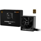 be quiet! System Power 11 750W unidad de fuente de alimentación 20+4 pin ATX ATX Negro, Fuente de alimentación de PC negro, 750 W, 200 - 240 V, 50 Hz, 4 A, 120 W, 750 W