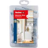fischer Meister-Box tacos metálicos para cavidades, Pasador plateado