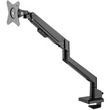 goobay Soporte para monitor individual con resorte de gas, Soporte de monitor negro