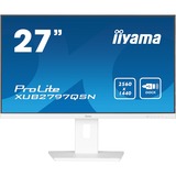 iiyama XUB2797QSN-W2, Monitor LED blanco (mate)