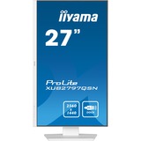 iiyama XUB2797QSN-W2, Monitor LED blanco (mate)
