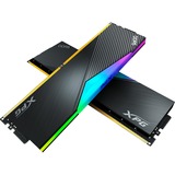 ADATA LANCER RGB módulo de memoria 64 GB 2 x 32 GB DDR5, Memoria RAM negro, 64 GB, 2 x 32 GB, DDR5, 6400 MHz, 288-pin DIMM