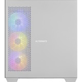 ALTERNATE ALT-ICUECS-INT-003, Gaming-PC blanco/Transparente