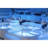 ALTERNATE ALT-ICUECS-INT-003, Gaming-PC blanco/Transparente
