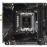 ASRock Z790I LIGHTNING WIFI, Placa base negro/Plateado