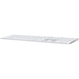 Apple Magic Keyboard teclado Bluetooth QWERTZ Alemán Blanco plateado/blanco, Completo (100%), Bluetooth, QWERTZ, Blanco