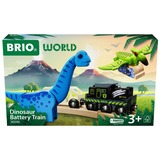 BRIO Tren de Dinosaurios a Pilas del Mundo, Vehículo de juguete 