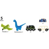 BRIO Tren de Dinosaurios a Pilas del Mundo, Vehículo de juguete 