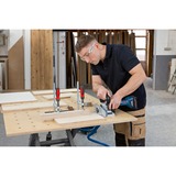 Bosch Fresadora de espigas plana a batería GFF 18V-22 Professional Solo, 18 voltios, Esamblaje con galleta azul/Negro