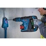 Bosch GBH 18V-40 C Professional, Martillo perforador azul/Negro, 104 dB, 93 dB, 395 mm, 607 mm, 179 mm