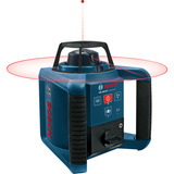 Bosch GRL 250 HV Professional Nivel giratorio 250 m 635 nm (< 1 mW), Láser rotativo azul/Negro, 250 m, 0,1 mm/m, 5°, 600 RPM, 635 nm (< 1 mW), Nivel giratorio