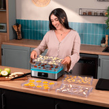 Cecotec 04949, Secado de la máquina acero fino/Transparente