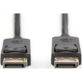 Digitus Cable de conexión DisplayPort, Full HD 1080p negro