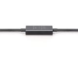 Digitus Cable de extensión USB 3.2 Gen 1 activo, conector USB-C > toma USB-C, Cable alargador negro
