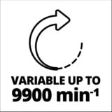 EINHELL Lijadora doble TC-XG 75 Kit, Esmeriladora doble rojo/Negro