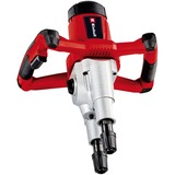 EINHELL Mezclador de mortero para pintura TE-MX 1600-2 CE Twin, Agitador rojo/Negro