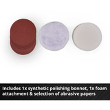 EINHELL Power X-Change pulidora a batería CE-CP 18/180 Li E-Solo, 18Volt rojo/Negro