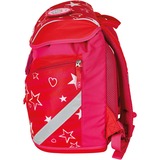 Herlitz SoftLight Plus Stars&Strips, Cartera de escuela rojo