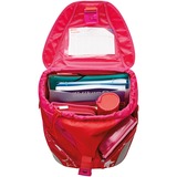 Herlitz SoftLight Plus Stars&Strips, Cartera de escuela rojo