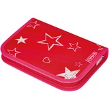 Herlitz SoftLight Plus Stars&Strips, Cartera de escuela rojo