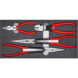 KNIPEX 00 20 01 V16 alicate Juego de alicates, Set de pinzas rojo/Negro, Juego de alicates, Rojo, 335 mm, 3,3 cm, 165 mm, 850 g