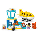 LEGO DUPLO Primera Vez en el Aeropuerto, Juegos de construcción Juego de construcción, 2 año(s), Plástico, 23 pieza(s), 546 g