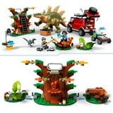 LEGO Misiones Dinosaurio: Descubrimiento del Stegosaurus, Juegos de construcción Juego de construcción, 6 año(s), Plástico, 420 pieza(s), 788 g