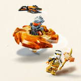 LEGO Ninjago Cole vs. Cole Malvado Ataque Giratorio, Juegos de construcción 